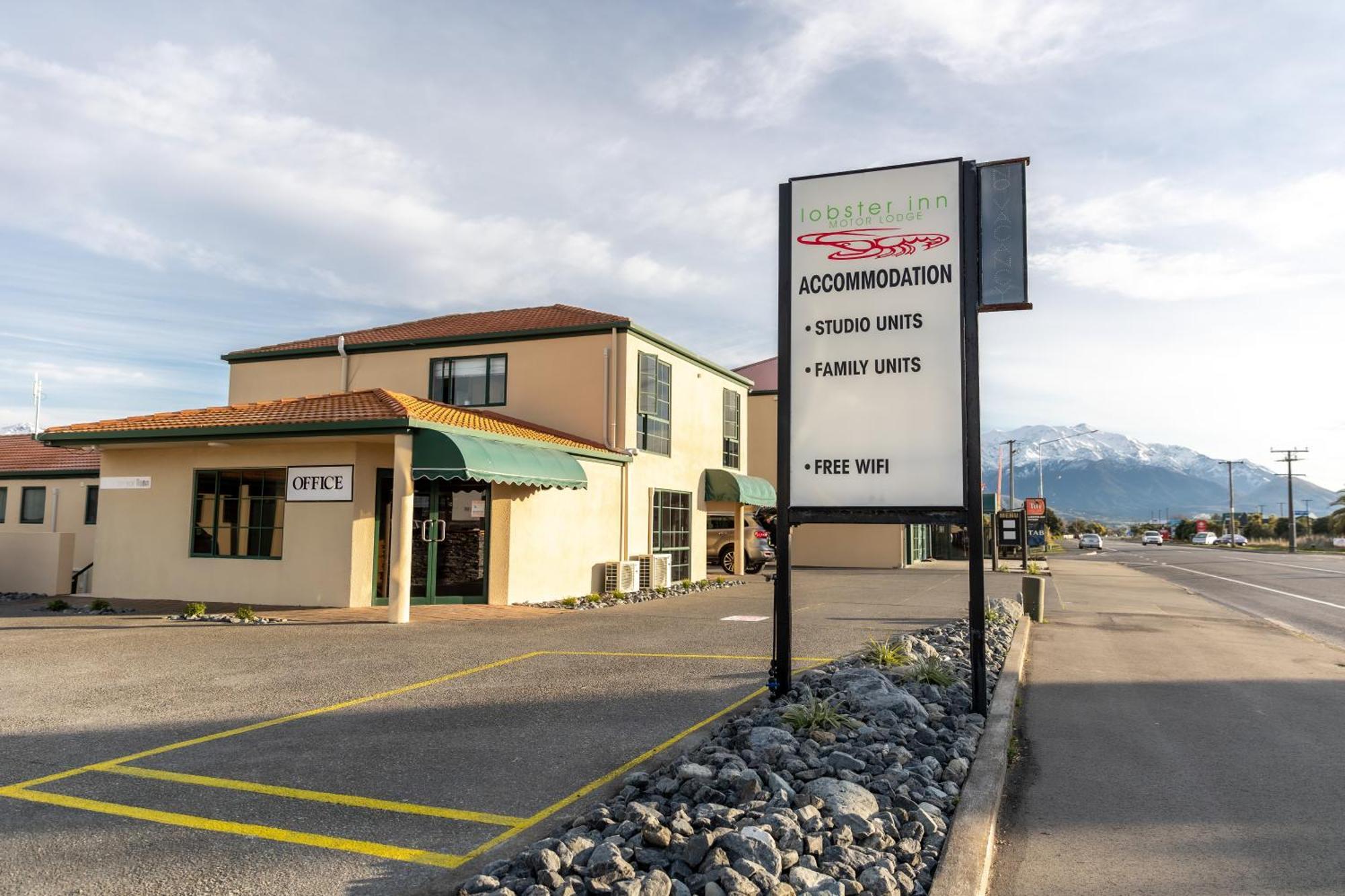 Lobster Inn Motel Kaikoura Buitenkant foto